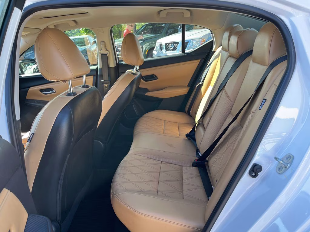 2025 Aspen White Tricoat Nissan Sentra SV FWD Sedan