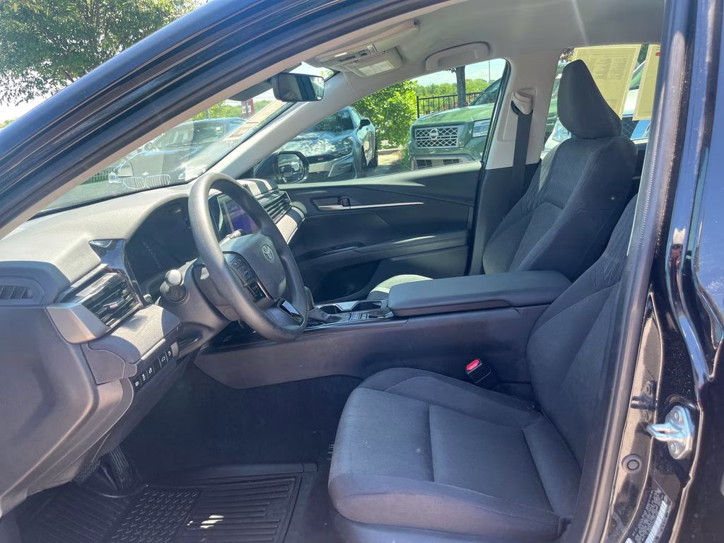 2025 Midnight Black Metallic Toyota Camry LE FWD Sedan