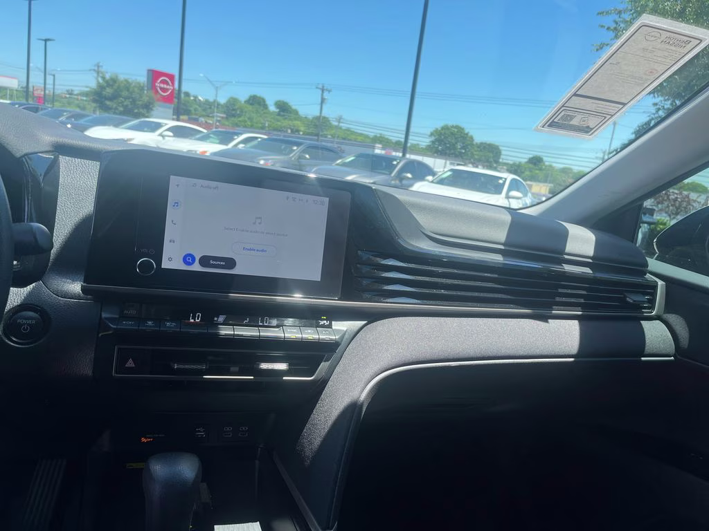 2025 Midnight Black Metallic Toyota Camry LE FWD Sedan