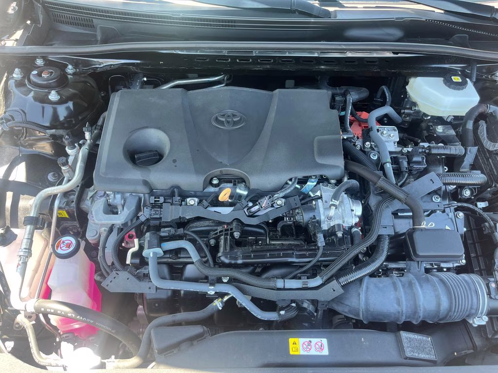 2025 Midnight Black Metallic Toyota Camry LE FWD Sedan