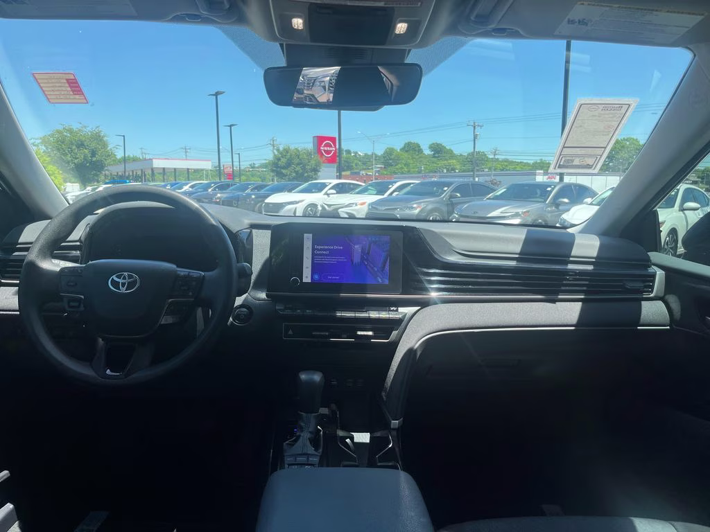 2025 Midnight Black Metallic Toyota Camry LE FWD Sedan