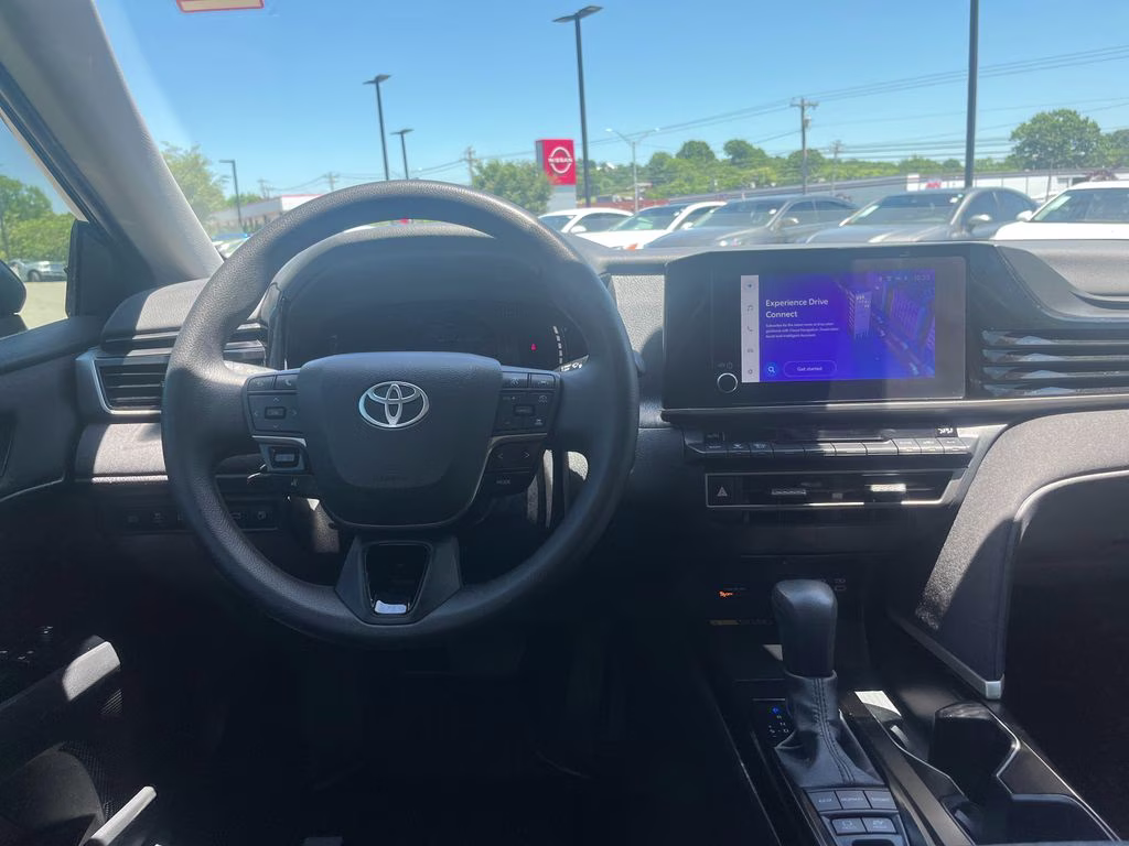 2025 Midnight Black Metallic Toyota Camry LE FWD Sedan