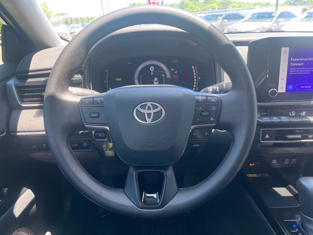 2025 Midnight Black Metallic Toyota Camry LE FWD Sedan