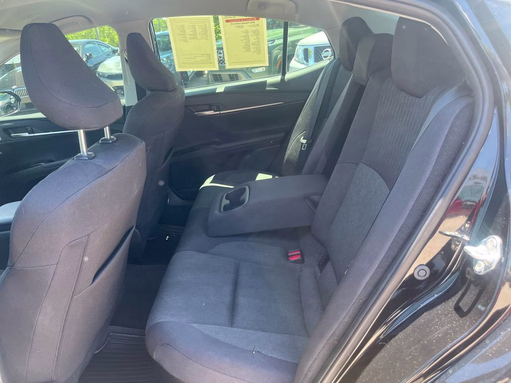 2025 Midnight Black Metallic Toyota Camry LE FWD Sedan