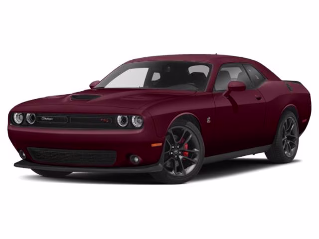 2021 Octane Red Pearlcoat Dodge Challenger R/T Scat Pack RWD Coupe