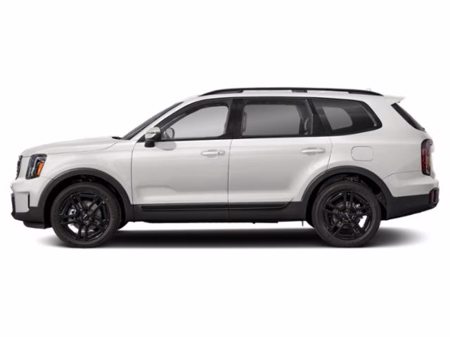 2024 Glacial White Pearl Kia Telluride EX X-Line AWD SUV
