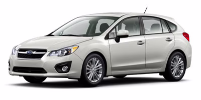 2012 Obsidian Black Pearl Subaru Impreza 2.0i AWD Hatchback