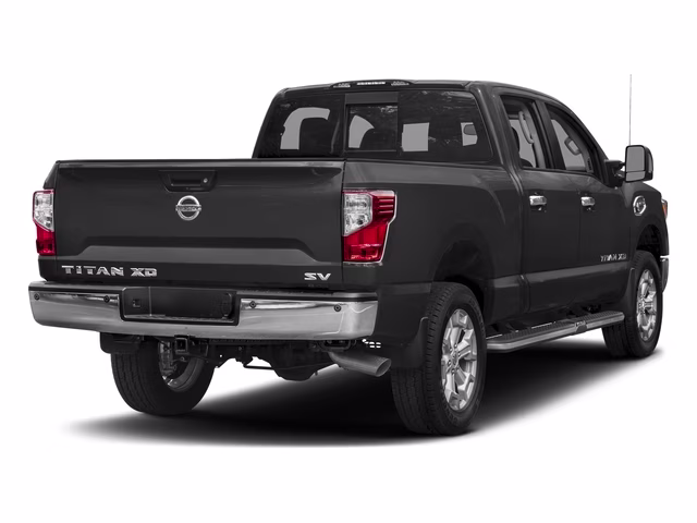 2018 Gun Metallic Nissan Titan XD SV 4X4 Truck