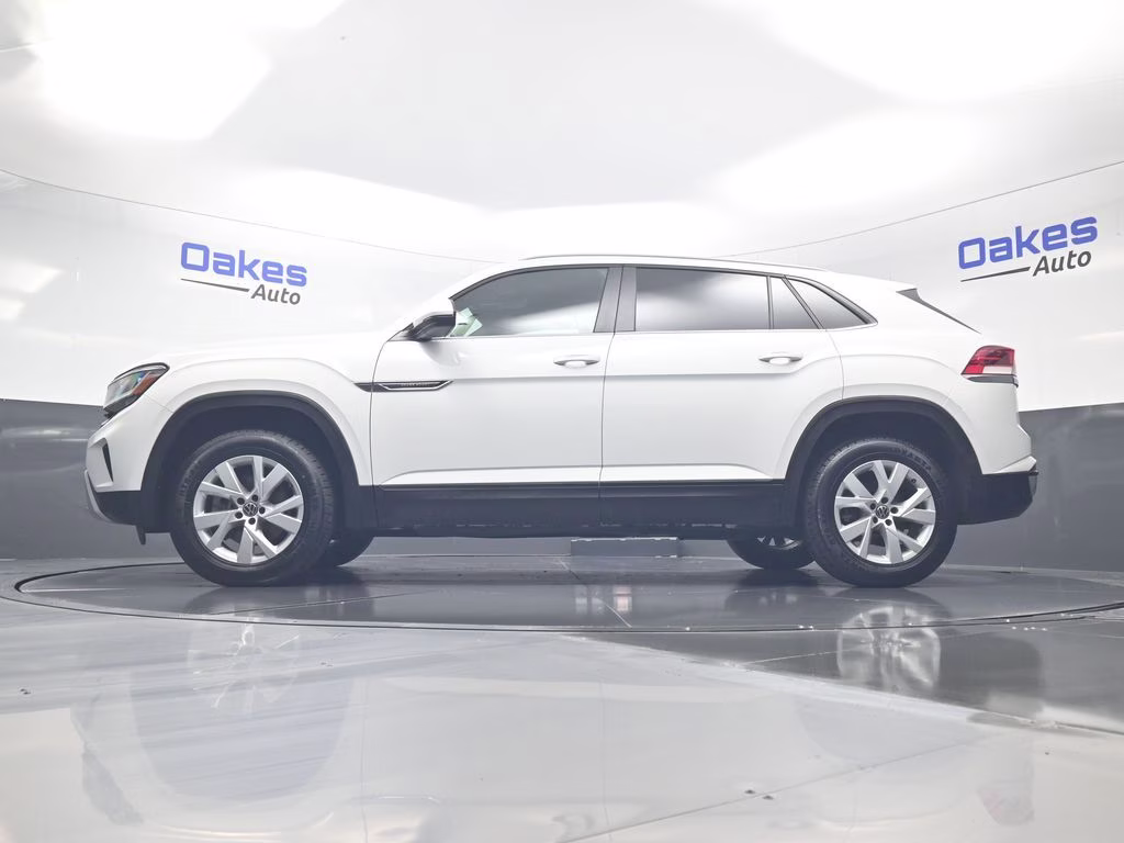 2020 Pure White Volkswagen Atlas Cross Sport 2.0T S AWD SUV