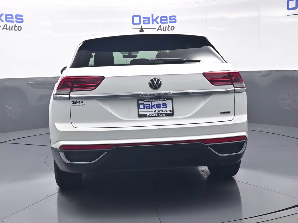 2020 Pure White Volkswagen Atlas Cross Sport 2.0T S AWD SUV