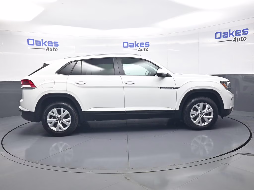 2020 Pure White Volkswagen Atlas Cross Sport 2.0T S AWD SUV
