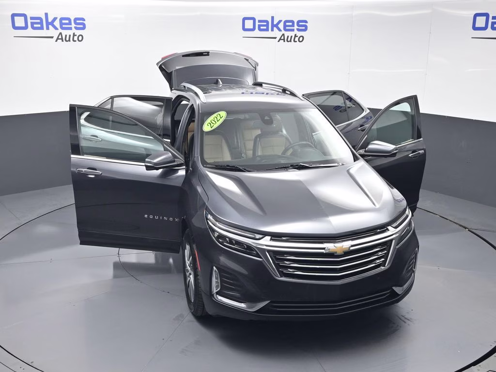 2022 Iron Gray Metallic Chevrolet Equinox Premier FWD SUV