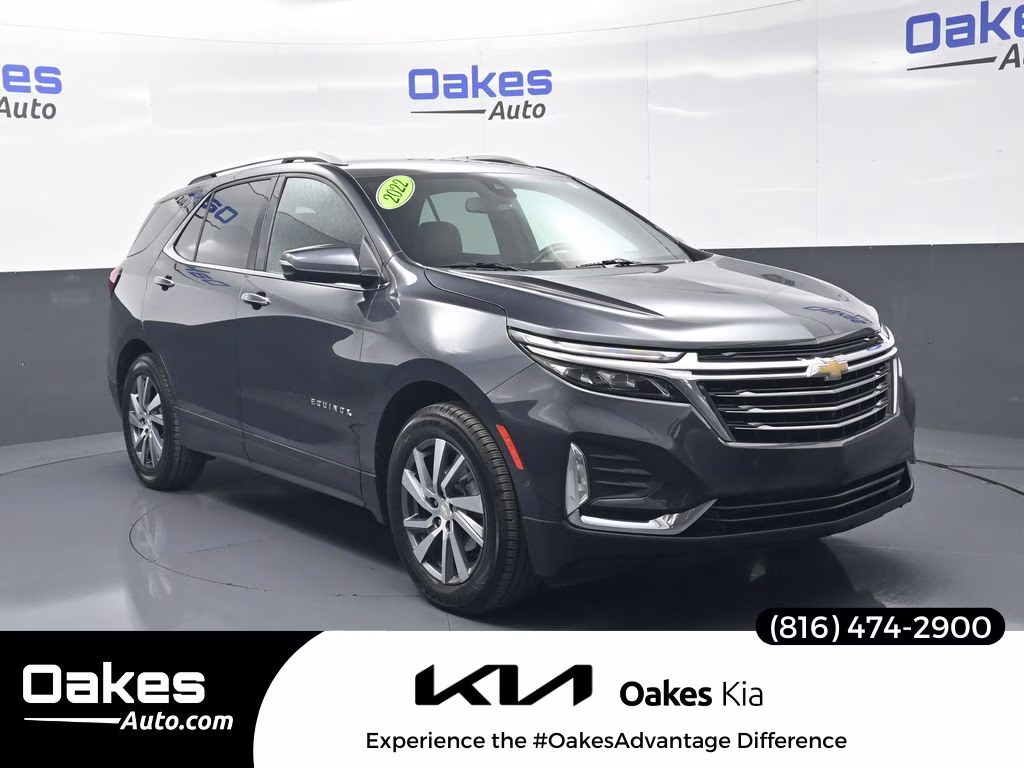 2022 Iron Gray Metallic Chevrolet Equinox Premier FWD SUV