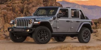 2022 Hydro Blue Pearl Coat Jeep Wrangler Unlimited Sahara 4xe 4X4 SUV