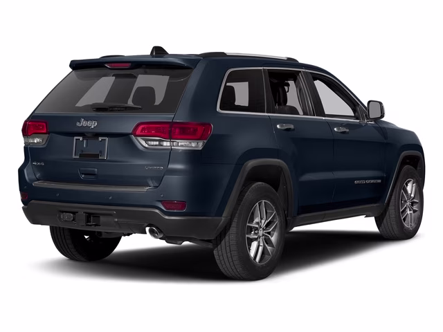 2017 True Blue Pearlcoat Jeep Grand Cherokee Limited 4X4 SUV