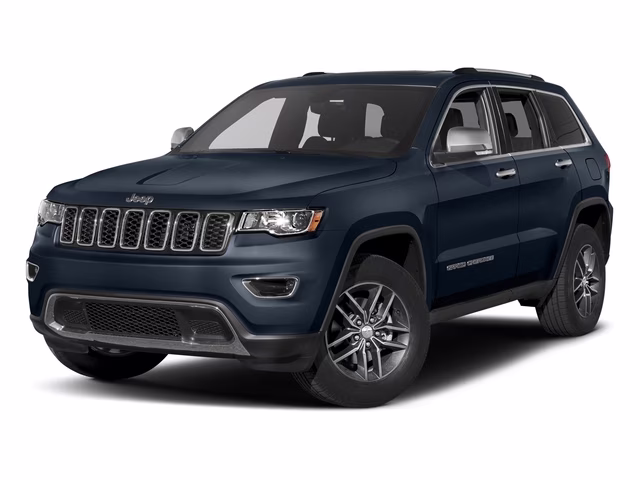 2017 True Blue Pearlcoat Jeep Grand Cherokee Limited 4X4 SUV