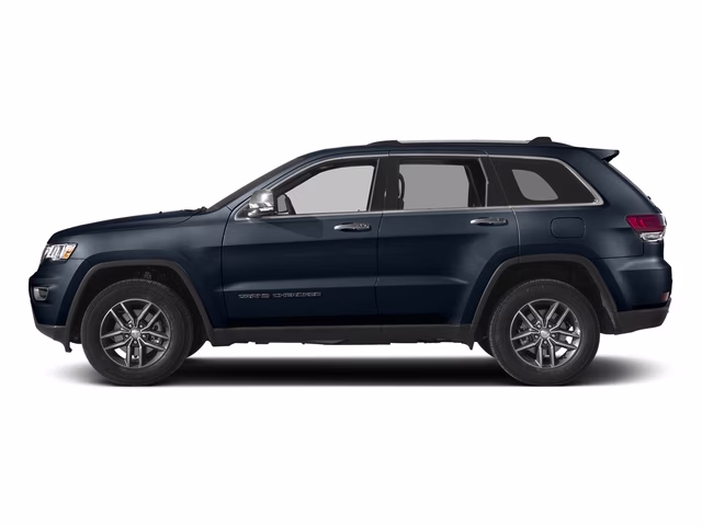 2017 True Blue Pearlcoat Jeep Grand Cherokee Limited 4X4 SUV