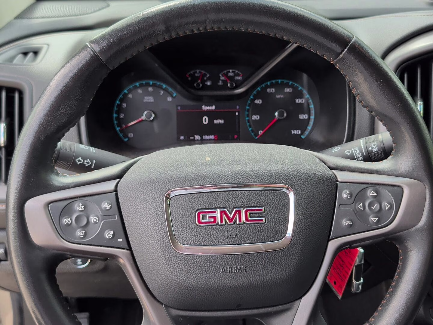2021 Desert Sand Metallic GMC Canyon 4WD AT4 w/Leather 4X4 Truck