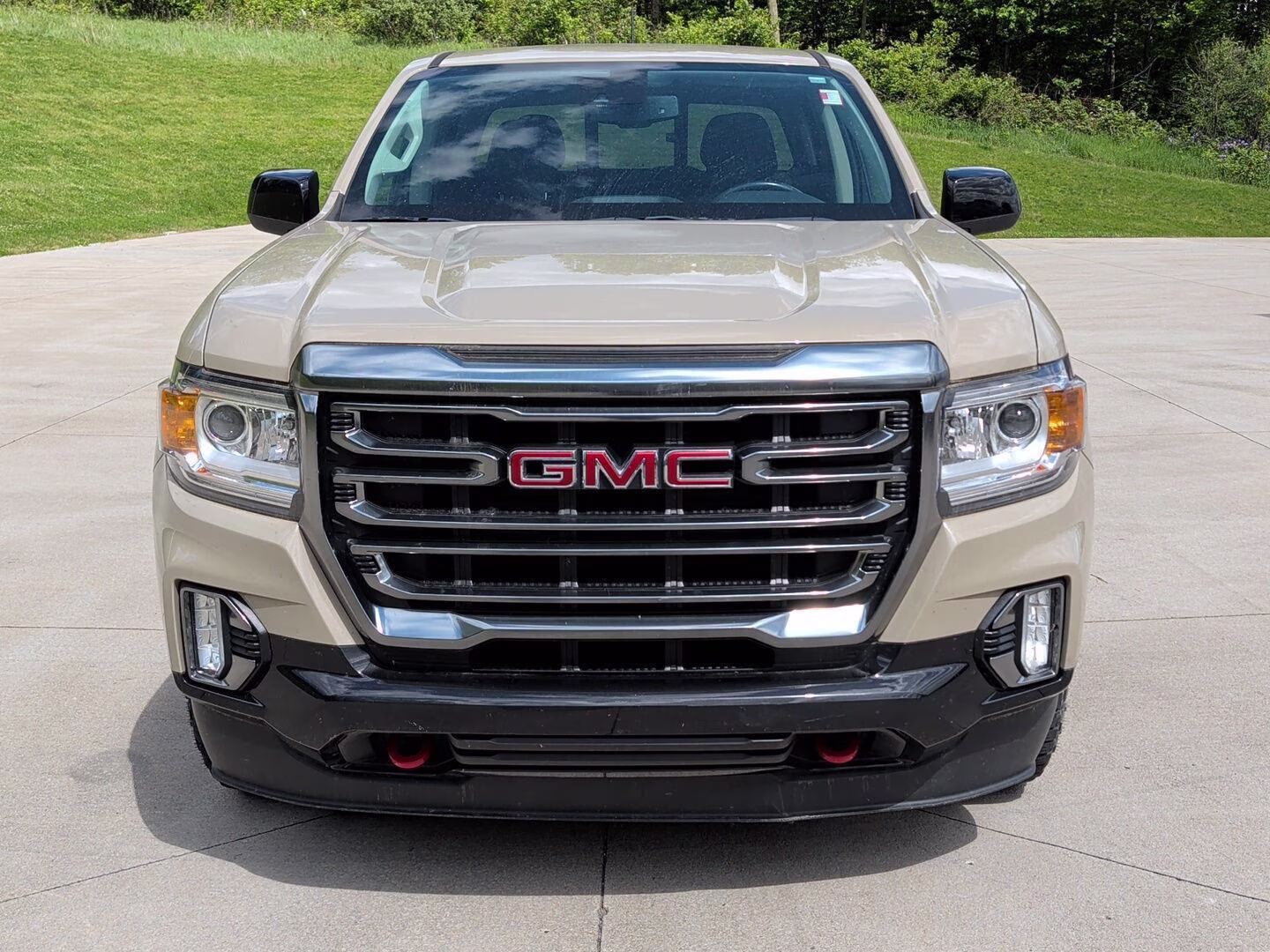 2021 Desert Sand Metallic GMC Canyon 4WD AT4 w/Leather 4X4 Truck