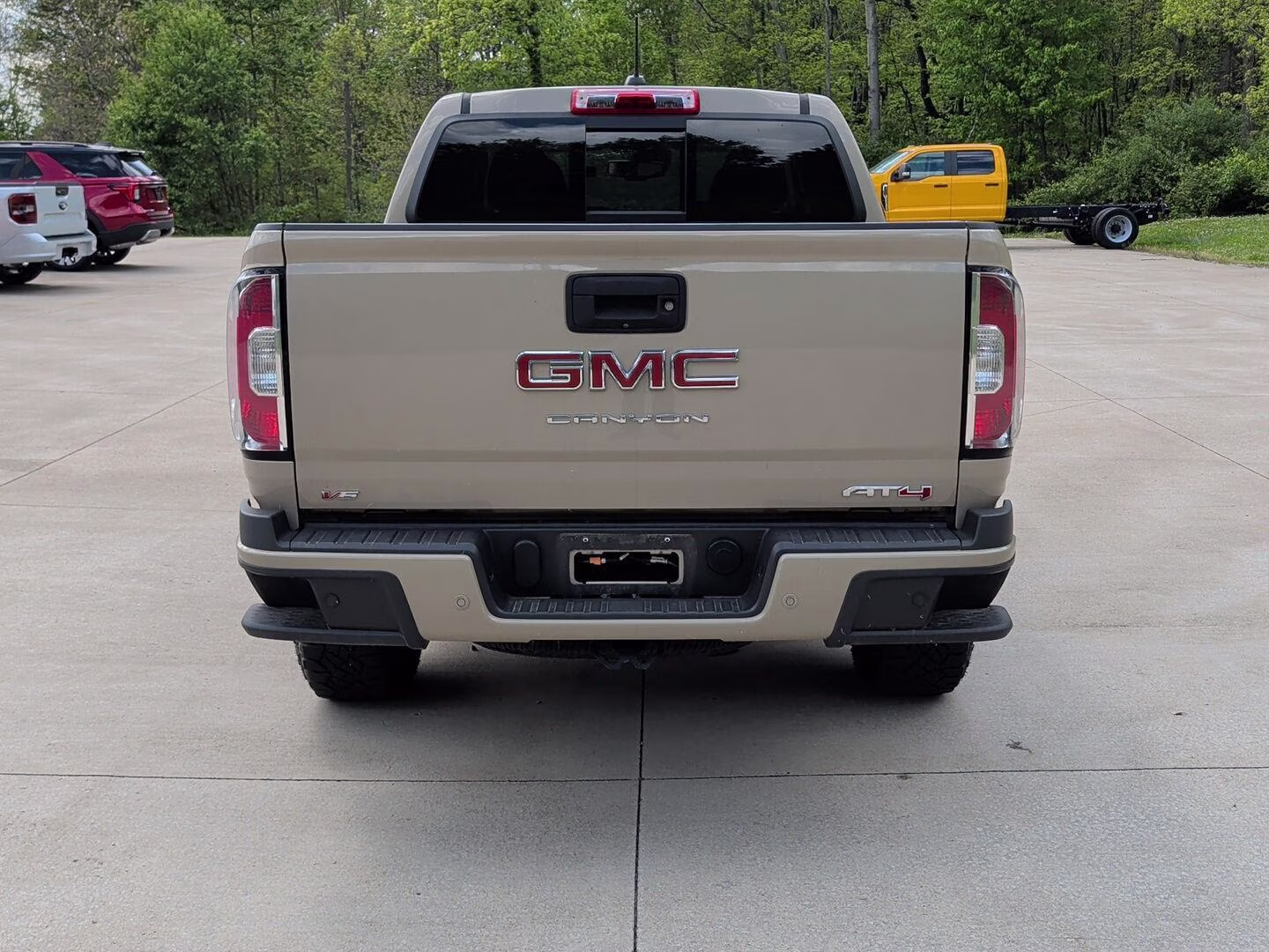 2021 Desert Sand Metallic GMC Canyon 4WD AT4 w/Leather 4X4 Truck