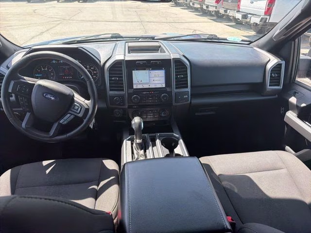 2018 Lightning Blue Ford F-150 XLT 4X4 Truck