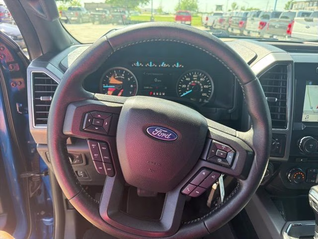 2018 Lightning Blue Ford F-150 XLT 4X4 Truck