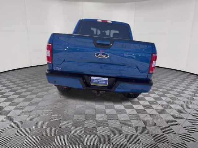2018 Lightning Blue Ford F-150 XLT 4X4 Truck