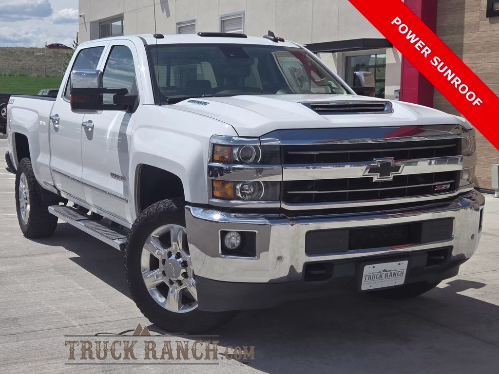 2019 Summit White Chevrolet Silverado 2500HD LTZ 4X4 Truck