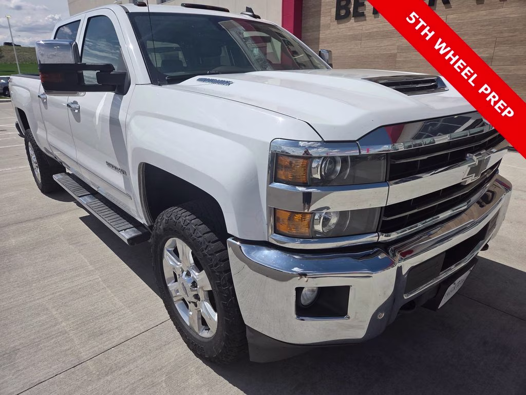 2019 Summit White Chevrolet Silverado 2500HD LTZ 4X4 Truck