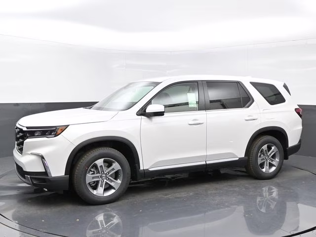 2025 Platinum White Pearl Honda Pilot EX-L AWD SUV