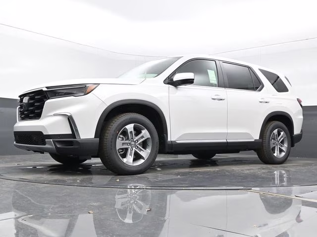 2025 Platinum White Pearl Honda Pilot EX-L AWD SUV