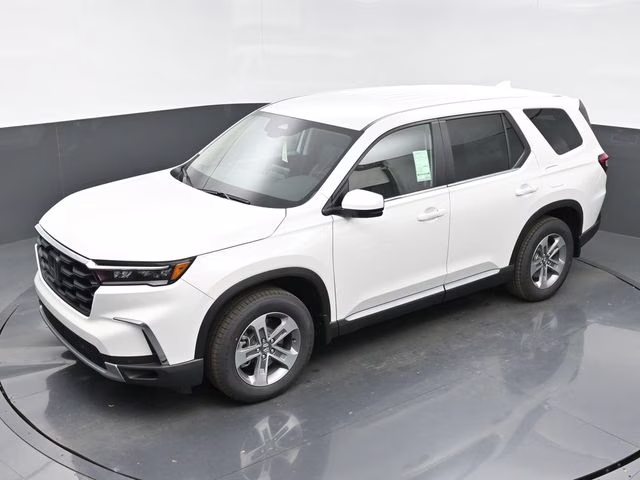 2025 Platinum White Pearl Honda Pilot EX-L AWD SUV
