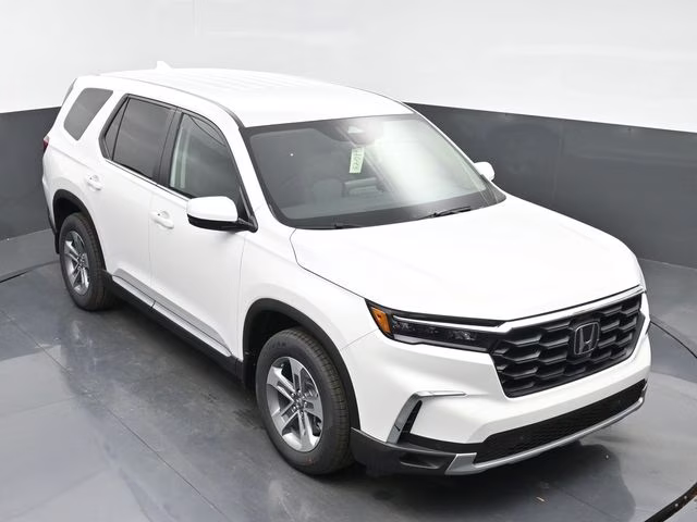 2025 Platinum White Pearl Honda Pilot EX-L AWD SUV