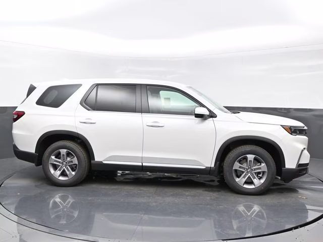 2025 Platinum White Pearl Honda Pilot EX-L AWD SUV