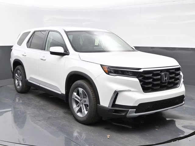2025 Platinum White Pearl Honda Pilot EX-L AWD SUV