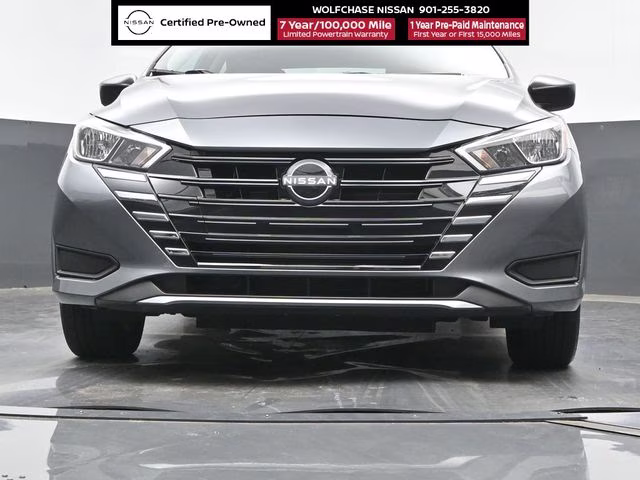 2024 Gun Metallic Nissan Versa 1.6 S FWD Sedan