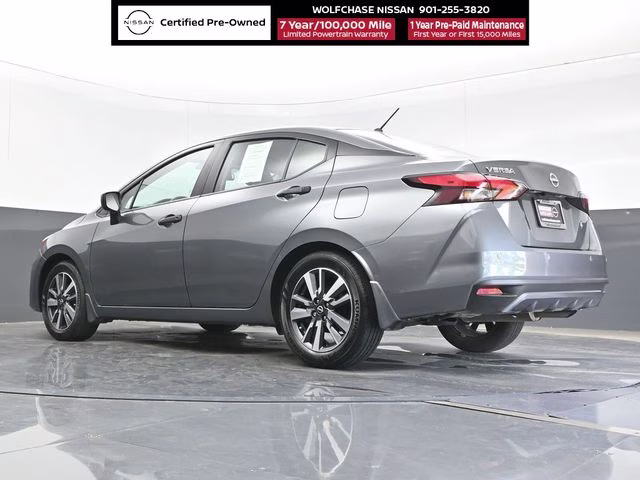 2024 Gun Metallic Nissan Versa 1.6 S FWD Sedan