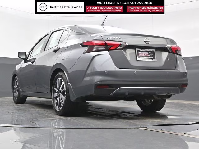 2024 Gun Metallic Nissan Versa 1.6 S FWD Sedan