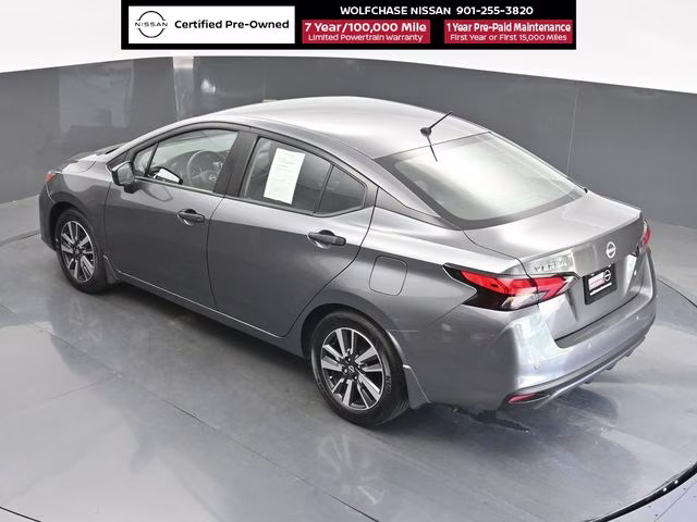 2024 Gun Metallic Nissan Versa 1.6 S FWD Sedan