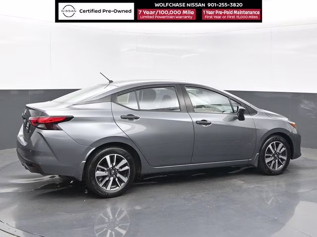 2024 Gun Metallic Nissan Versa 1.6 S FWD Sedan
