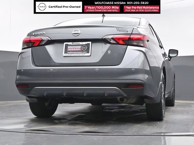 2024 Gun Metallic Nissan Versa 1.6 S FWD Sedan