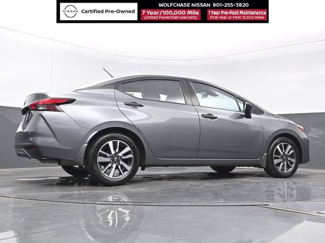 2024 Gun Metallic Nissan Versa 1.6 S FWD Sedan