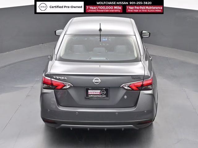 2024 Gun Metallic Nissan Versa 1.6 S FWD Sedan