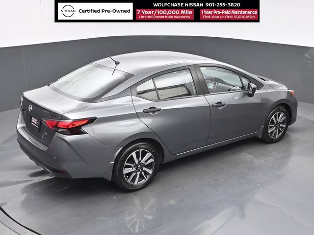 2024 Gun Metallic Nissan Versa 1.6 S FWD Sedan