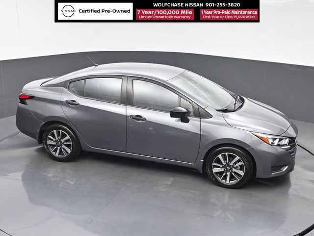 2024 Gun Metallic Nissan Versa 1.6 S FWD Sedan