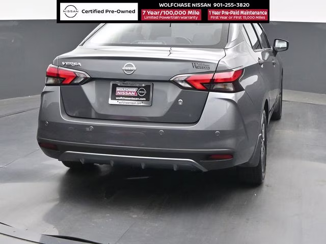 2024 Gun Metallic Nissan Versa 1.6 S FWD Sedan
