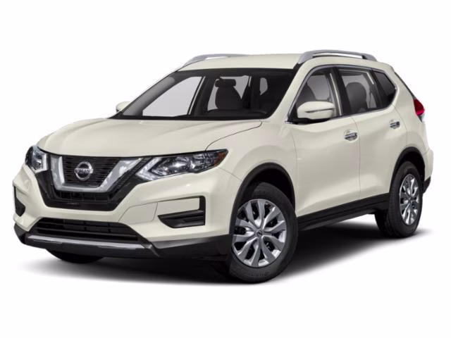 2017 Glacier White Nissan Rogue S FWD SUV