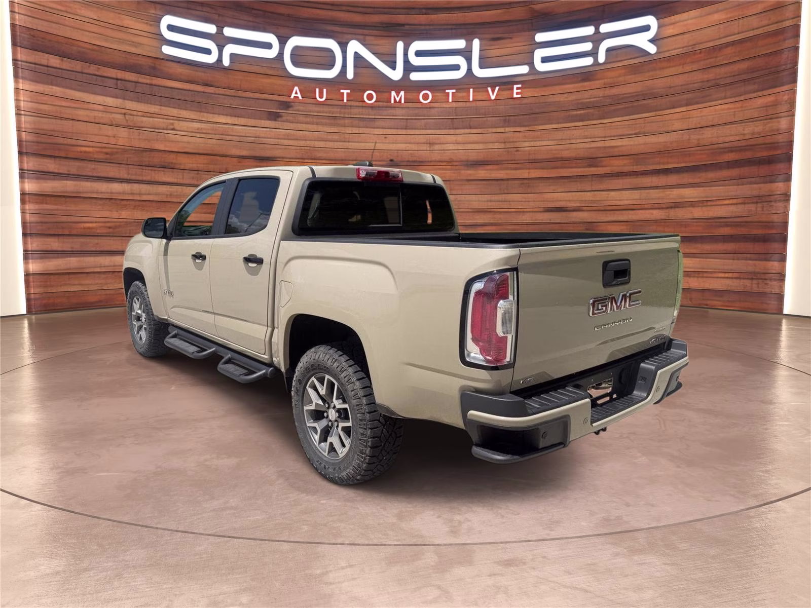 2021 Desert Sand Metallic GMC Canyon 4WD AT4 w/Leather 4X4 Truck
