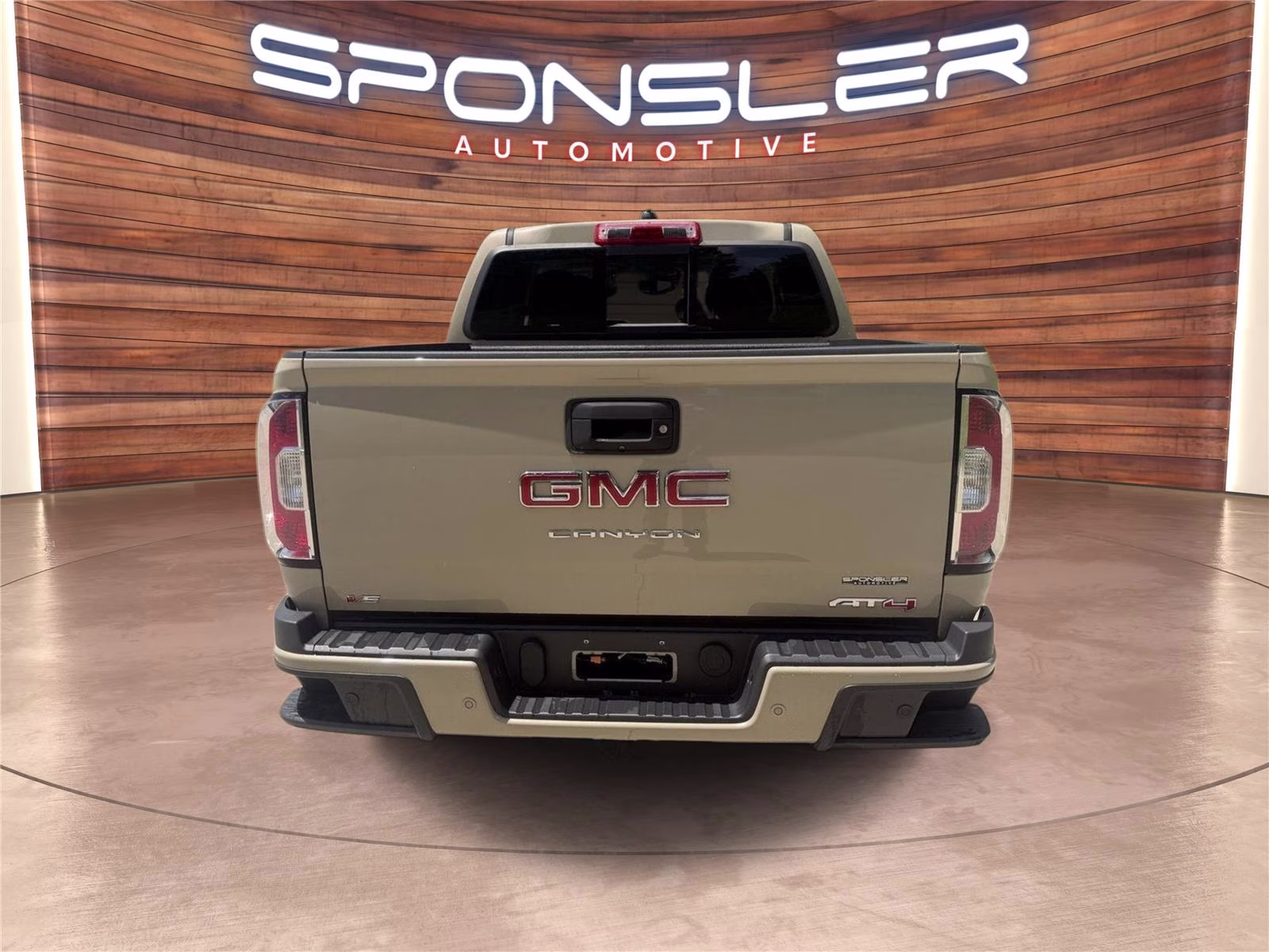 2021 Desert Sand Metallic GMC Canyon 4WD AT4 w/Leather 4X4 Truck