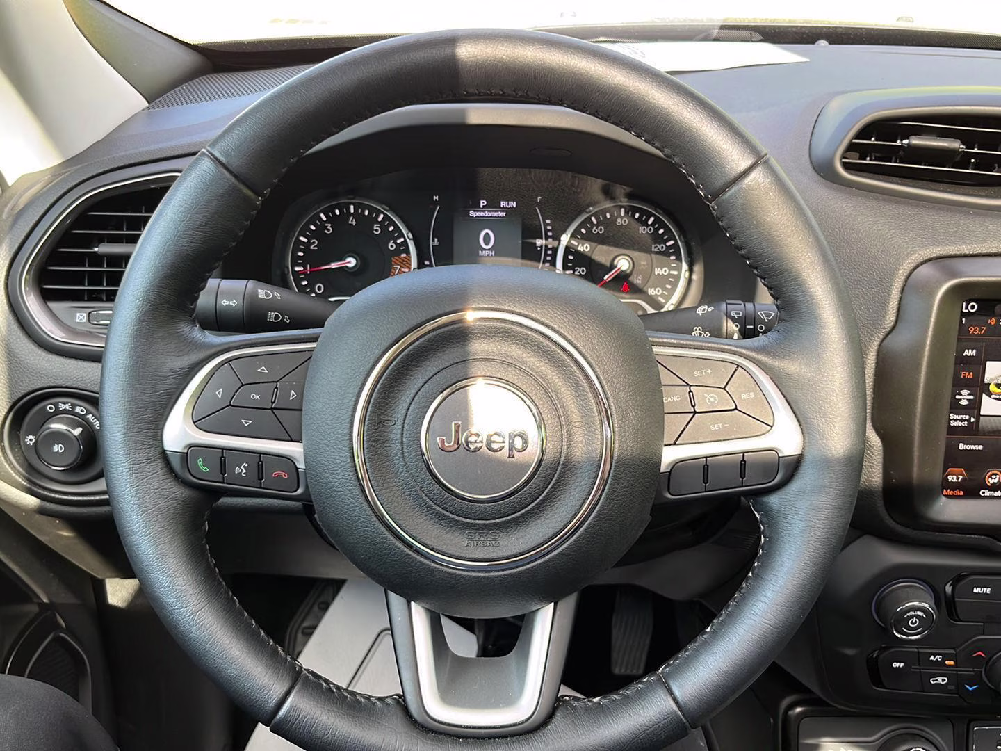 2023 Black Clearcoat Jeep Renegade Latitude 4X4 SUV
